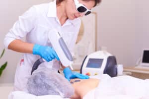 Tattoo removal in the clinic